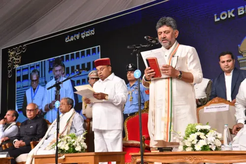 Pralhad Joshi Congratulates CM Shivakumar, Dy CM Parameshwara