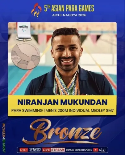 Pralhad Joshi Hails Niranjan Mukundan's Para Games Bronze