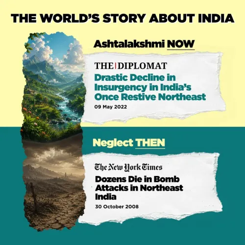 Pralhad Joshi hails Northeast India's rise on #12YearsOfRisingNorthEast