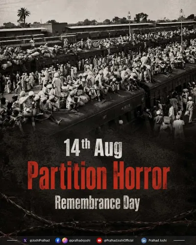 Pralhad Joshi Marks Partition Horrors Remembrance Day