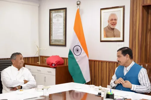 Pralhad Joshi meets Karnataka Food Minister on MSP dues