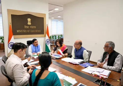 Pralhad Joshi Reviews Education Ministry's Implementation Roadmap