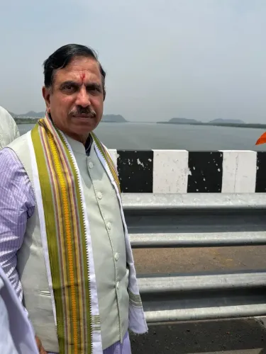 Pralhad Joshi Reviews West Bypass Works at Gollapudi