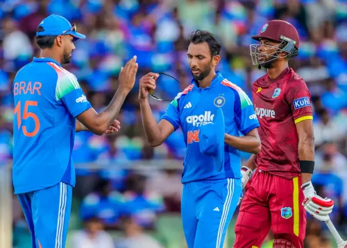 Prasidh Krishna ruled out of 3rd ODI vs West Indies, Kamboj likely replacement