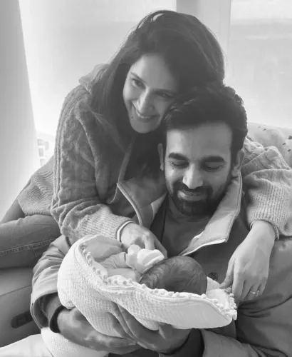 'We are thrilled to announce the arrival of our baby boy': Zaheer Khan and Sagarika share their joy