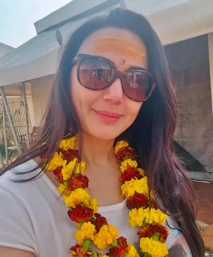 Preity Zinta Participates in the Sacred Maha Kumbh
