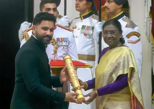 Padma Awards 2026: President Murmu honours 65 at Rashtrapati Bhawan