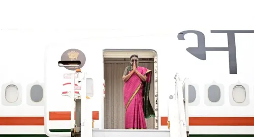 President Murmu departs for Moldova, North Macedonia, Romania state visits