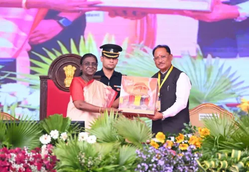 President Murmu graces historic Bastar Dussehra in Jagdalpur