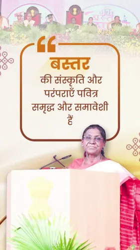 President Murmu honours Bastar Dussehra traditions at Jagdalpur