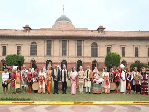 Did President Murmu Host a Traditional 'At Home' Reception on Republic Day?