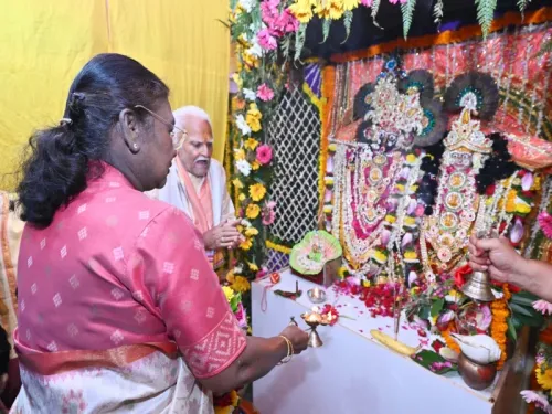 Did President Murmu Offer Prayers at Notable Temples in Mathura and Vrindavan?