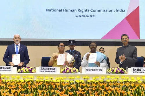 President Murmu Emphasizes the Risks of Cybercrime and Climate Change to Human Rights
