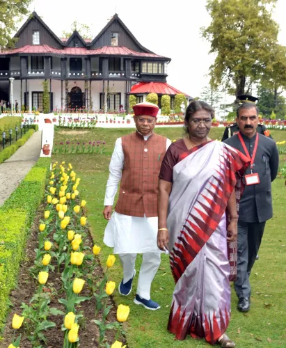 President Murmu visits Army Training Command in Shimla, ends 5-day Mashobra stay