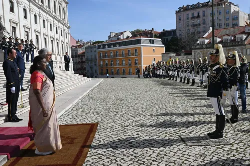 President Murmu Engages with Portugal Parliament to Strengthen Bilateral Ties
