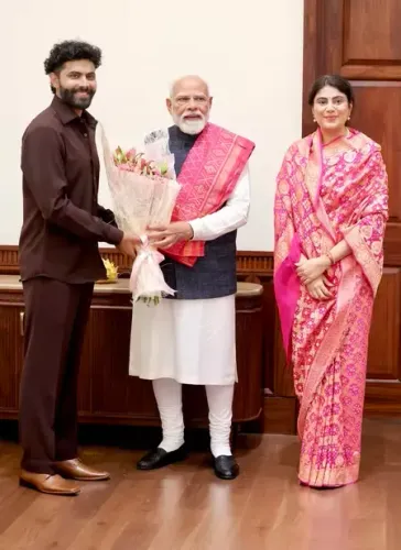 How Did Ravindra Jadeja Feel Meeting PM Modi?