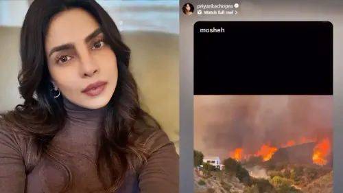Priyanka Chopra Expresses Concern Over Palisades Fire in Los Angeles