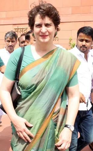 Why is Priyanka Gandhi Criticizing the Centre's Silence on Israel's Actions in Palestine?