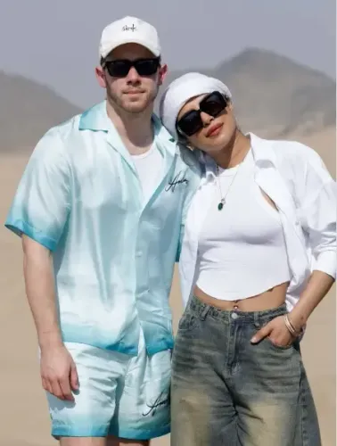 Priyanka and Nick Indulge in Local Flavors and ATV Adventures in Jeddah