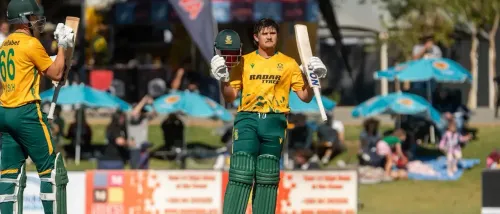 Pretorius maiden T20 ton powers Proteas past Namibia by 11 runs