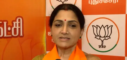 पुडुचेरी के नागरिक एनडीए की सरकार से संतुष्ट, चाहते हैं फिर से जीतें: खुशबू सुंदर