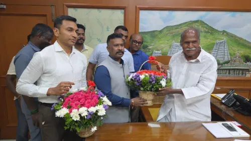 Puducherry CM Rangasamy meets NCB's DDG to strengthen anti-narcotics drive
