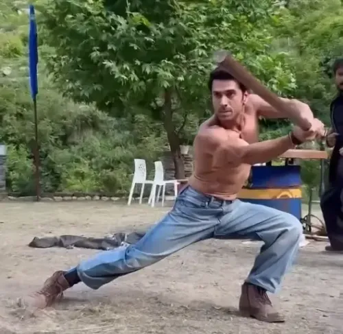 Did Pulkit Samrat Fall in Love with the Bo Staff While Preparing for 'Rahu Ketu'?