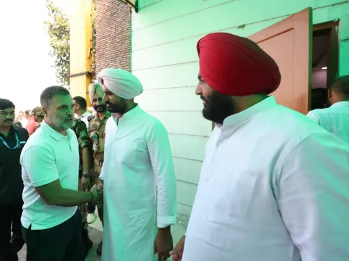 क्या राहुल गांधी पंजाब के बाढ़ प्रभावित क्षेत्रों का दौरा कर रहे हैं?