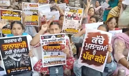 Bathinda civil hospital paralysed as staff protest 4-year-old demands