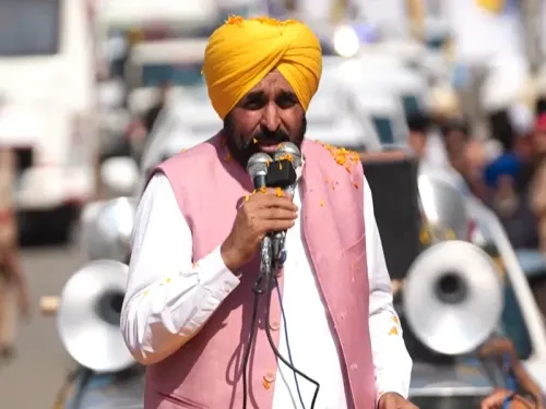 Bhagwant Mann begins 'Shukrana Yatra' at Takht Sri Kesgarh Sahib after sacrilege law