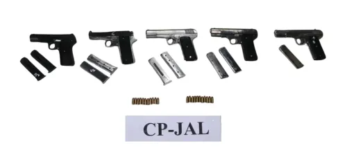 Punjab Police busts arms smuggling module in Jalandhar, 3 held