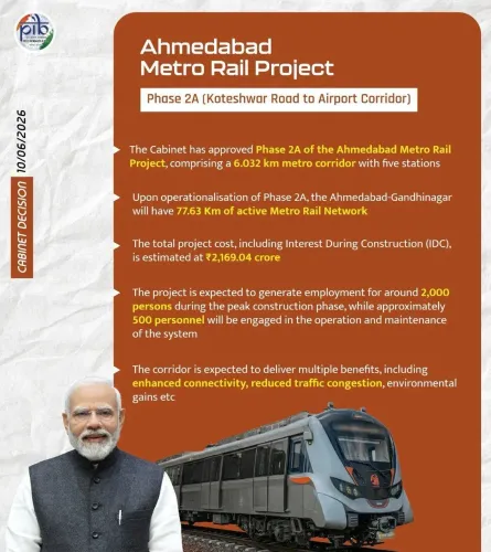 Puri: Cabinet Clears Ahmedabad Metro Phase 2A Airport Link