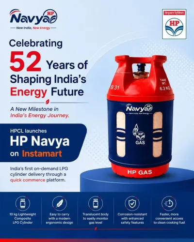 Puri hails HPCL's 52nd year, HP Navya LPG cylinder launch