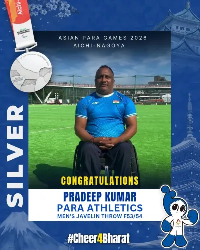 Puri Hails India's Double Podium in Para Javelin at Asian Para Games 2026