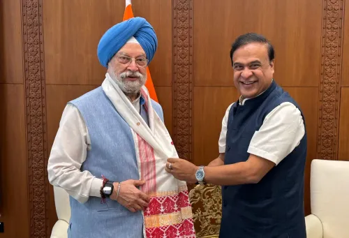Puri Meets Assam CM Sarma, Discusses State Energy Role