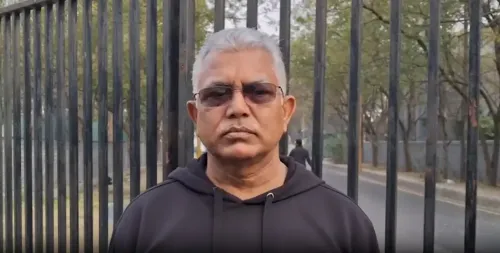 भाजपा नेता दिलीप घोष ने पूर्व रेल मंत्री मुकुल रॉय के निधन पर शोक व्यक्त किया