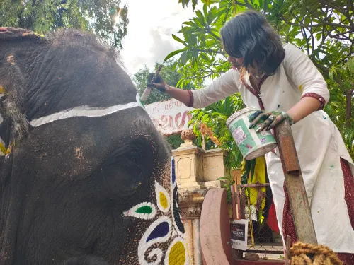 Ahmedabad Rath Yatra 2025: Artist Zarna Panchal paints elephants for 4 years
