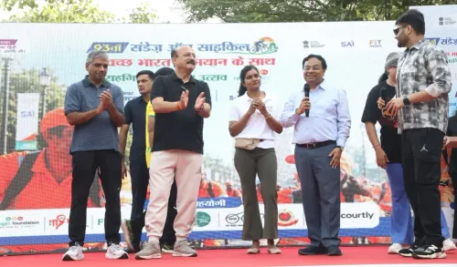 Raahgiri Day 2026: Cyclists, walkers reclaim Connaught Place Inner Circle