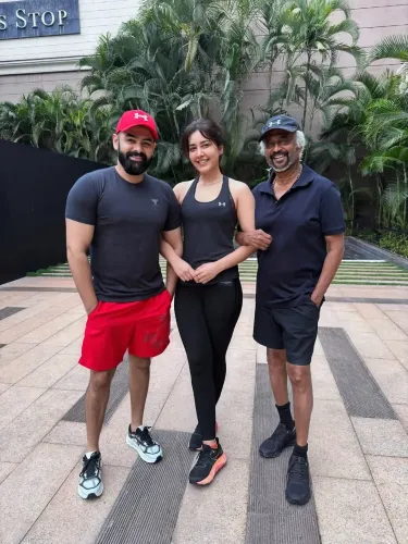 Rajinikanth's Dharman 4th schedule: Raashii Khanna shares BTS pics from Mysuru