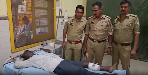 रायबरेली में पुलिस ने वांछित बदमाश को किया गिरफ्तार, मुठभेड़ में घायल