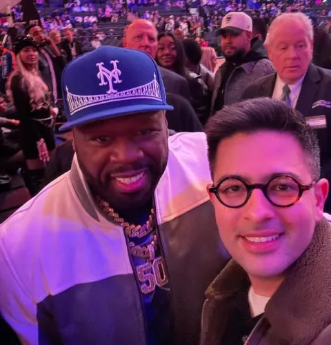 Raghav Chadha Encounters 50 Cent: ‘Searching for a Dollar but…’