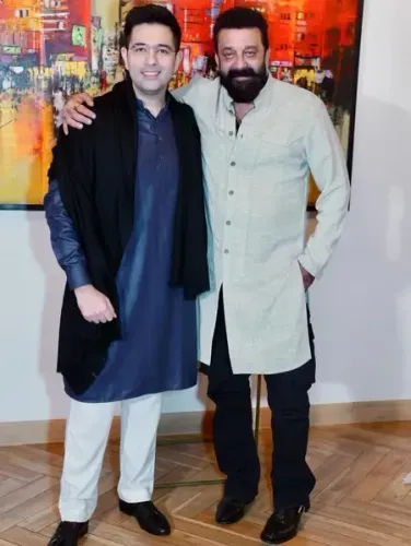 Raghav Chadha Enthusiastically Supports Sanjay Dutt's Latest Triumph
