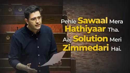 Raghav Chadha on shifting from questions to solutions in Parliament
