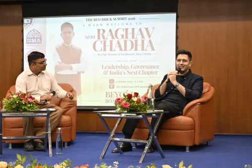 Raghav Chadha at IIM-Ahmedabad Red Brick Summit 2026: Leadership, governance and India's future