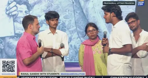 Rahul Gandhi Addresses Students Live from Prayagraj