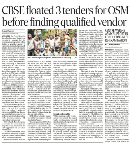 Rahul Gandhi Flags Alleged CBSE OSM Tender Irregularities