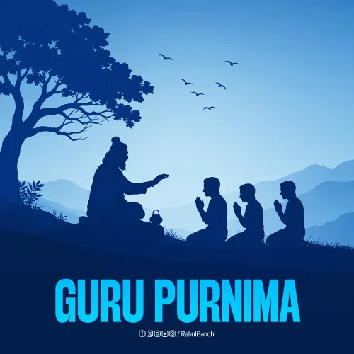Rahul Gandhi Greets Nation on Guru Purnima 2026