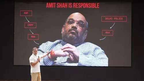 Rahul Gandhi Holds Amit Shah Responsible for Student Police Brutality
