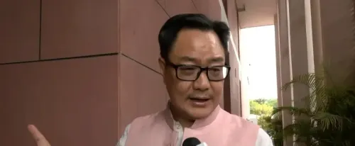 Kiren Rijiju Accuses Congress Leaders of Maoist Ties Amid Naxalism Decline