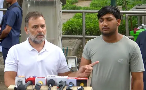 पेपर लीक प्रदर्शन: राहुल गांधी का केंद्र पर हमला, 'छात्रों पर पैलेट गन चलाई, धर्मेंद्र प्रधान इस्तीफा दें'